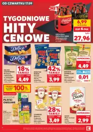 Kaufland gazetka tydzień 38 Strona 8: Mąka tortowa Basia €2,99, Ziemniaczki Wiejskie ziemniaczki €4,49