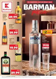 Kaufland gazetka | Alkohole Strona 1: Whisky Grant's Master Blender €49,99, Brandy Metaxa 5 €59,99