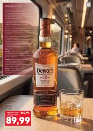 Kaufland gazetka | Alkohole Strona 14: Whisky Dewar's 12 YO €89,99