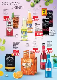 Kaufland gazetka | Alkohole Strona 20: Koktajl Wyborowa Lemon Lime €6,99, Koktajl Bacardi & Coke €6,99