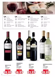 Kaufland gazetka | Alkohole Strona 24: Wino Senorio de Paniza €19,99, Wino Beauvillon €19,99