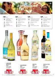 Kaufland gazetka | Alkohole Strona 25: Wino czerwone Mostra €16,99, Wino białe Cono Sur Bicicleta Sauvignon Blanc €23,99