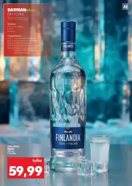 Kaufland gazetka | Alkohole Strona 4: Wódka 40% alk. Finlandia €59,99