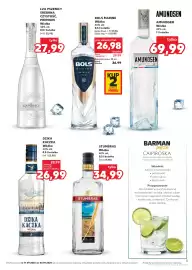 Kaufland gazetka | Alkohole Strona 5: Wódka Dzika Kaczka €26,99, Wódka Bols Marine €26,98