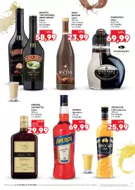 Kaufland gazetka | Alkohole Strona 7: Likier Baileys The Original Irish Cream €58,99, Likier Dimaso Amaretto €29,99