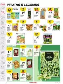 Folheto Continente semana 38 Página 14: Salada da família vitacress €2,78, Salada antiox florette €1,59