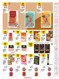 Folheto Continente semana 38 Página 21: Bacon naco extra primor €2,79, Fiambre peru trufas boletus elpozo €2,69