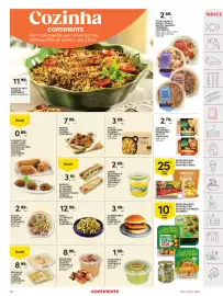 Folheto Continente semana 38 Página 23: Creme de curgete e espinafres cozinha continente equilíbrio €2,89