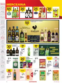 Folheto Continente semana 38 Página 24: Arroz cigala basmati €3,99, Azeites da marca esporão