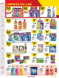 Folheto Continente semana 38 Página 46: Discos sanitários pato lavanda/marine/lima €2,35