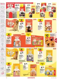 Folheto Continente semana 38 Página 48: Alimento seco p/ cão continente pet €9,99, Alimento seco p/ cão continente pet €7,19