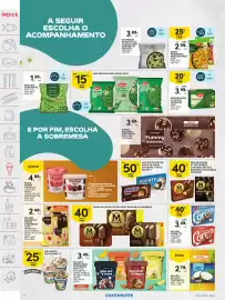 Folheto Continente semana 38 Página 6: Nossos gelados das marcas mars, snickers, twix e bounty, Ben & Jerry's