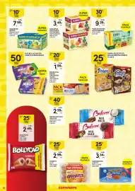 Folheto Continente | Pack Poupança Página 10: Bolachas da marca dibus magic, Saquetas nestlé banana e maçã €7,99