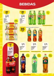 Folheto Continente | Pack Poupança Página 12: Coca-Cola zero açúcar €3,34, Néctar compal €2,39