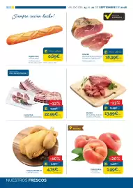 Folleto Cash Ecofamilia semana 38 Página 2: Chuletas cordero recental €22,99, Paraguay flat star 1ª categoría €1,99