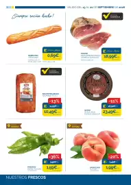 Folleto Supermercados La Despensa semana 38 Página 2: Paraguay flat star 1ª categoría €1,99, Pimiento verde italiano €1,59