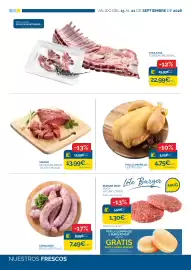 Folleto Supermercados La Despensa semana 38 Página 3: Pollo amarillo certificado €4,75