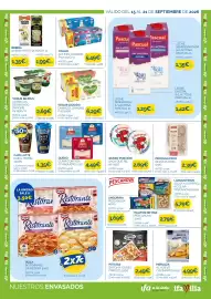 Folleto Supermercados La Despensa semana 38 Página 4: Garcia Baquero queso cuña cortada €4,49, Merluza al huevo €4,99