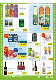 Folleto Supermercados La Despensa semana 38 Página 6: Baileys crema whisky €13,99, Amstel cerveza limón/sin alcohol €0,65