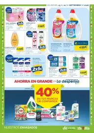 Folleto Supermercados La Despensa semana 38 Página 7: Johnson's baby champú €2,99, Listerine enjuague bucal €4,49