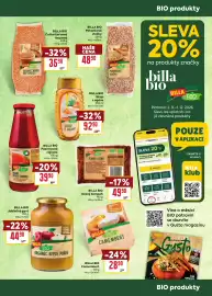 Billa leták týden 38 Strana 15: Billabio jablečné pyré €44,90, Billabio uzeny tempeh €49,90