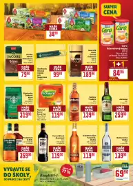 Billa leták týden 38 Strana 25: Božkov tradiční €139,90, Jameson €259,90