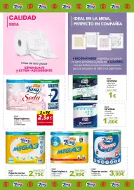 Catálogo Hiper Usera Página 2: Foxy papel higiénico seda €2,50, Foxy papel higiénico €2,99
