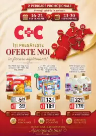 Catalog CBA Pagină 1: Actimel iaurt de băut €10,49, Cba piros chips €3,49