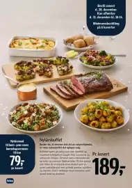 Føtex tilbudsavis Side 18: Nytårsbuffet €189,00, Børnehapsermenu €79,00