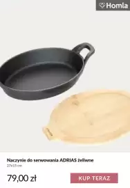 Homla gazetka tydzień 38 Strona 9: Naczynie do serwowania Adrias żeliwne 27x15 cm Homla €79,00