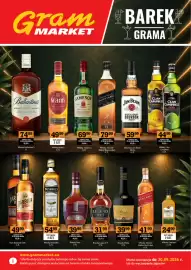 Gram Market gazetka | Alkohole Strona 1: Whisky Grant's €49,99, Whisky Ballantine's €74,99
