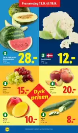 Lidl tilbudsavis Side 20: Mango €10,00, Piel de Sapo-melon eller vandmelon €28,00