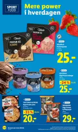 Lidl tilbudsavis Side 24: Dybfrost Trattoria Alfredo High Protein pizza €20,00, Gelatelli High Protein isbæger €25,00