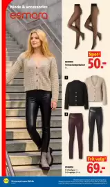 Lidl tilbudsavis Side 40: Esmara Termostrømpebukser €50,00, Esmara Leggings €69,00