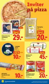 Lidl tilbudsavis Side 7: Mutti finthakkede tomater eller flåede tomater €20,00, Italiamo Ricotta €10,00