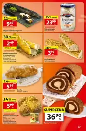 Auchan gazetka tydzień 38 Strona 17: Rolada bananowa €36,90, Bagietka z masłem i czosnkiem €2,49