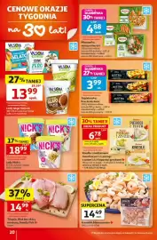 Auchan gazetka tydzień 38 Strona 20: Knedle z nadzieniem morelowym lub pierogi z serem lub z kapustą i grzybami €6,78