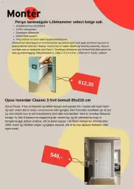 Montér kundeavis uke 38 Side 3: Opus innerdør Classic 3 hvit bomull €549,00