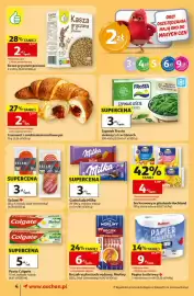 Auchan gazetka | Supermarket Strona 4: Kasza gryczana prażona €2,00, Boczek w plastrach wędzony, Morliny €6,00
