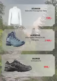 Sport 1 kundeavis uke 38 Side 3: Jotunheim veslevollen fleecegenser dame €199,00, Salomon Extegra Gtx €999,00