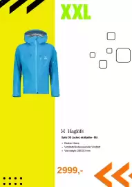 XXL Sport kundeavis uke 38 Side 4: Haglöfs Spitz OE Jacket skalljakke Blå €2.999,00