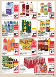 Maximarkt Flugblatt woche 38 Seite 13: Pfanner Eistee €0,84, Hohes C Vitamin C-Irup €3,99