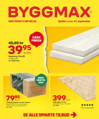 Byggmax (gyldig til 27-09)