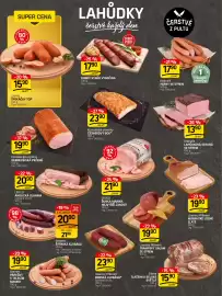 Flop leták týden 38 Strana 2: DOBRÝ VÝBĚR VYSOČINA €17,90, Párky se sýrem 100g €17,90