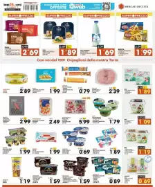 Volantino Mercati di Città La Prima Pagina 11: Parmalat Piacere di Yogurt €0,89, Perugina dessert nuvole €1,59