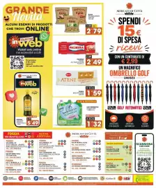 Volantino Mercati di Città La Prima Pagina 16: Doria biscotti atene €1,59, Sfogliagrezza Rana €2,79
