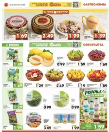 Volantino Mercati di Città La Prima Pagina 6: Naturizia busta spinaci €1,99, Naturizia vaschetta mista deliziosa €1,29