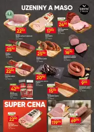 Hruška leták týden 38 Strana 3: Kmotr Poličan €25,90, Kmotr klobása z pece €25,90