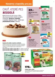 OBI leták Strana 4: Friskies adult v šťávě €179,00, Drax Yummy with Beef & Poultry €49,00