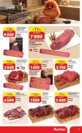 Auchan akciós újság hét 38 Oldal 3: AUCHAN KEDVENC MARHA VESEPECSENYE €7.999,00, Auchan Kedvenc Marhalapocka €3.949,00